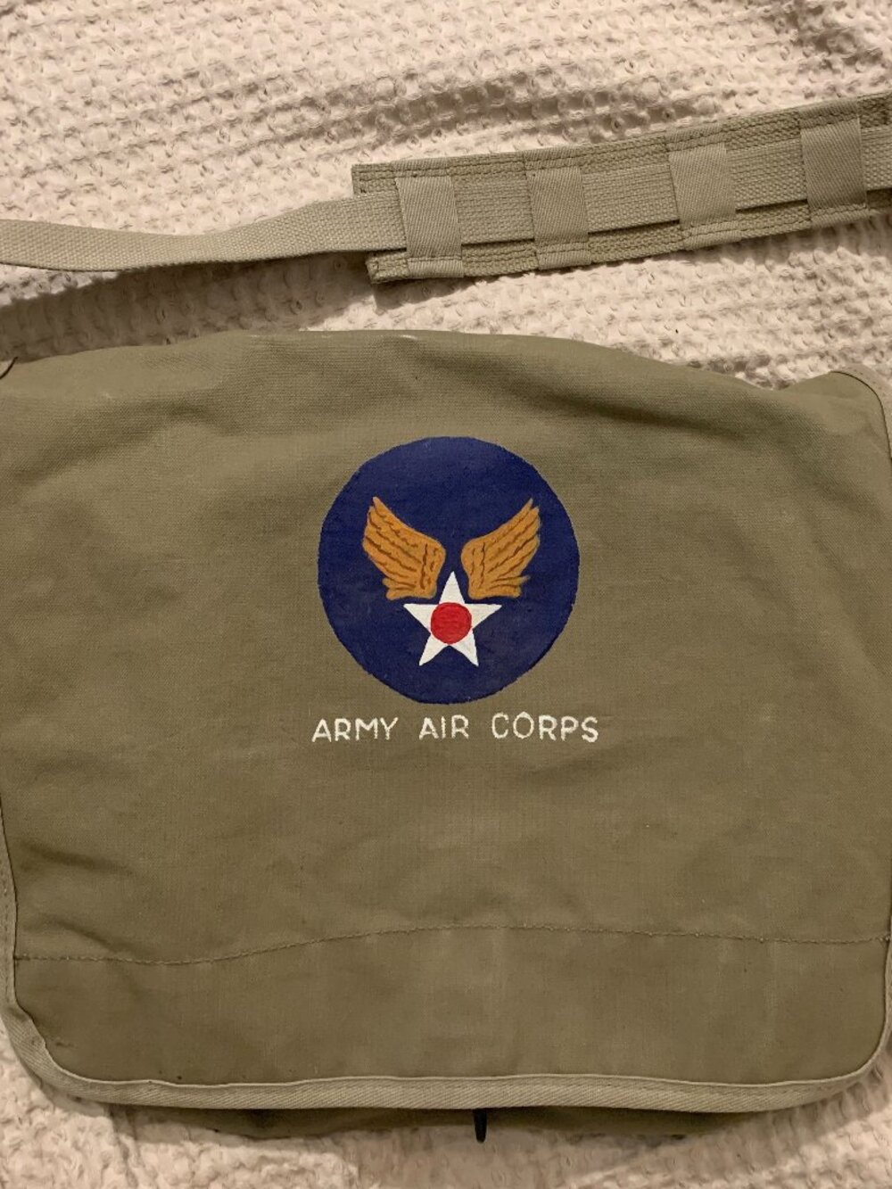 80's Banana Republic US Air Force Americanized Israeli Paratrooper Briefcase